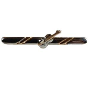 Gold & Silver Music Violin Tie Bar Clip Musician Violinist Orchestra Strings